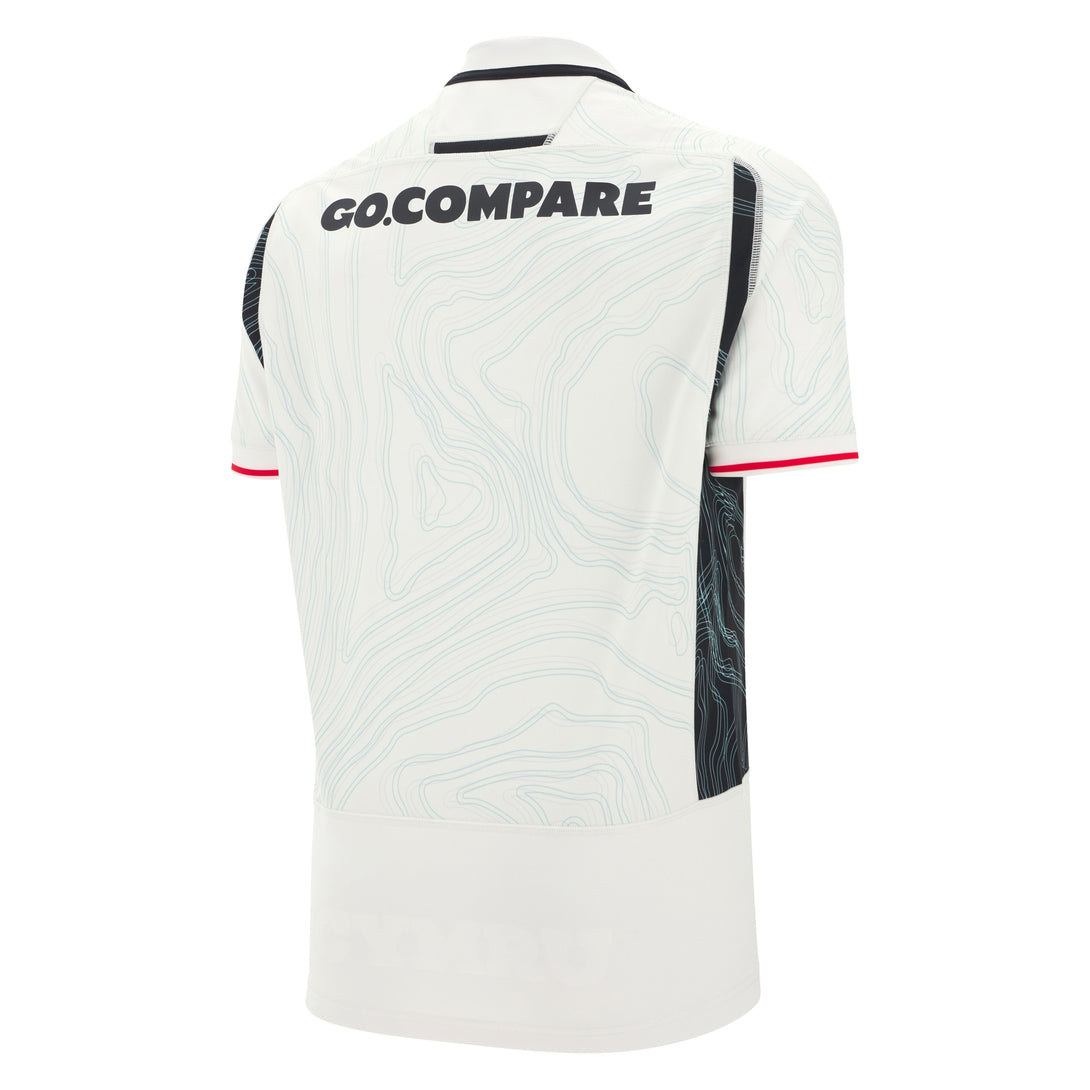Macron Wales WRU 2025/26 Mens Away Rugby Shirt