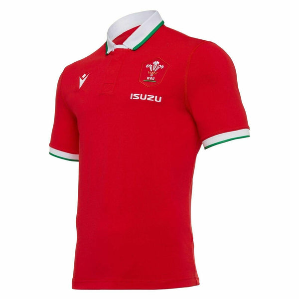 Rugby Heaven Wales Home Cotton Rugby Shirt - www.rugby-heaven.co.uk