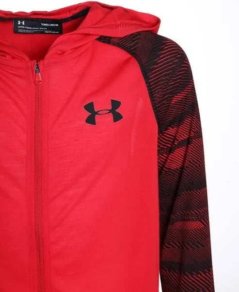 Under Armour Boy's Threadborne Full Zip Hoody