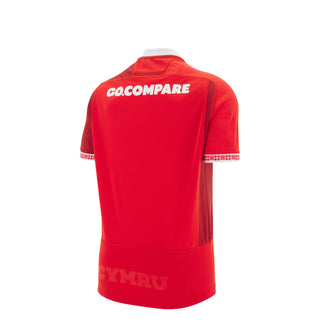 Macron Wales WRU 2025/26 Junior Home Rugby Shirt
