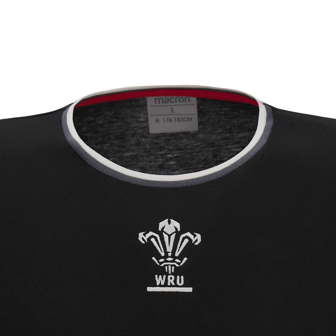 Macron Wales WRU 22/23 Kids Travel Leisure T-shirt