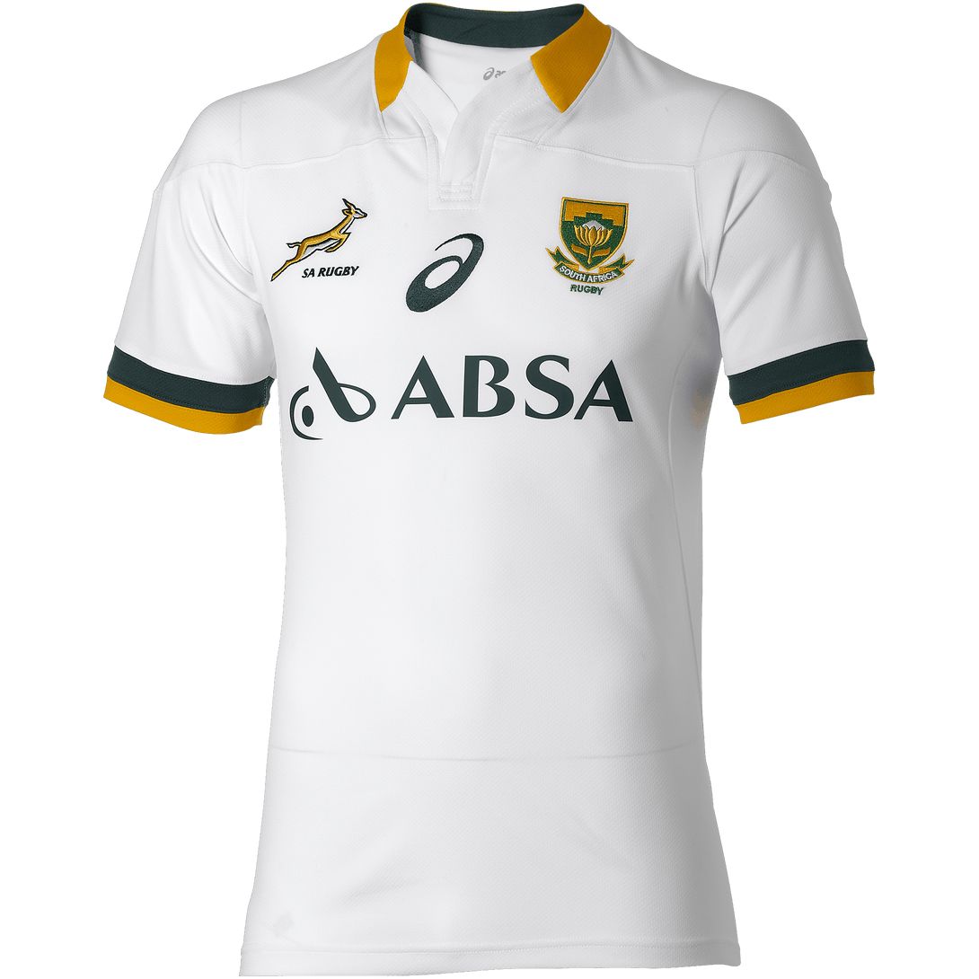 ASICS South Africa Springboks Kids Away Rugby Shirt