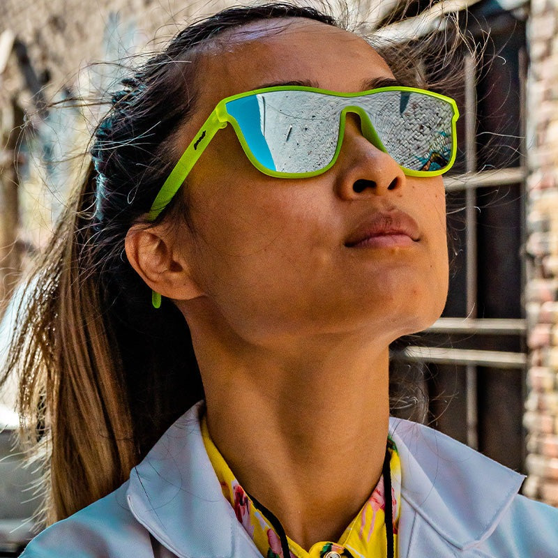 Goodr VRG Naeon Flux Capacitor Sunglasses
