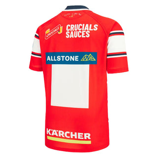 Macron Gloucester Rugby Home 4ED Rugby Shirt