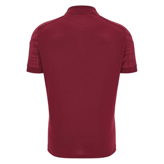Macron Wales WRU 2025/26 Mens Travel Poly Polo