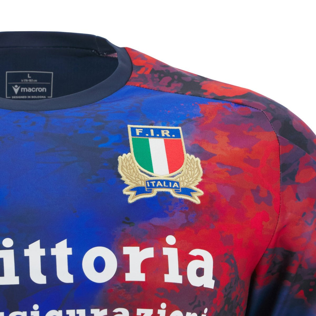 Macron Italy FIR 2025/26 Mens Training T-Shirt